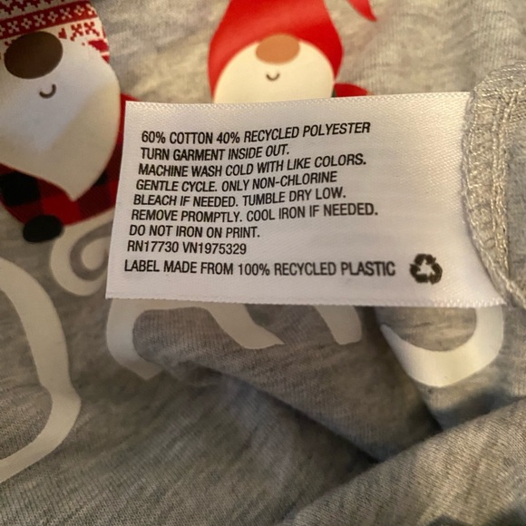WonderShop Gnome For The Holidays Sleep Shirt MULTIPLE SIZES NWT - Picture 5 of 8